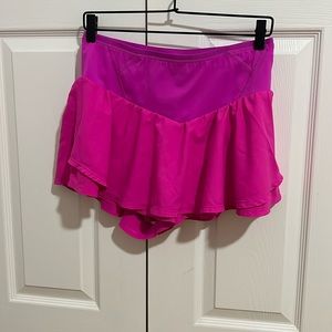 Pink free people shorts/skort